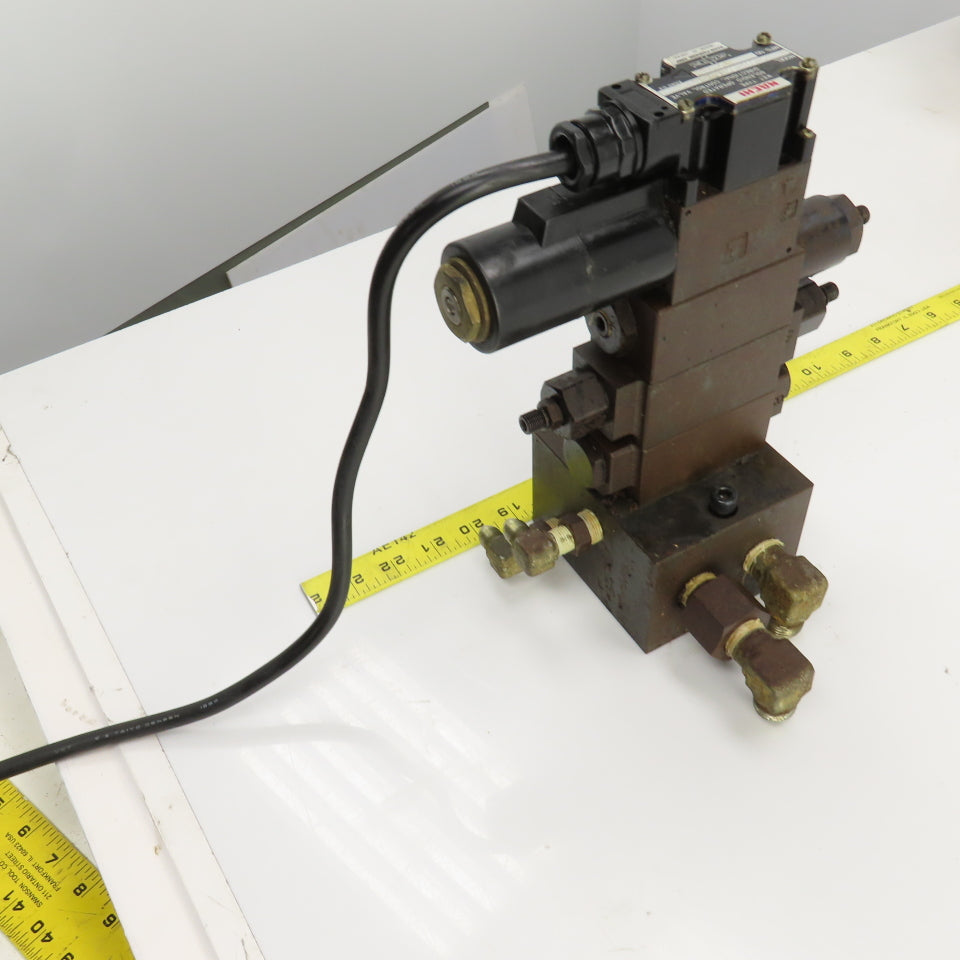 Nachi OG-G01-B1-20/OCY-G01-W-Y-20/ S-G01-C5GRZ-D2-32 Modular Valve Block Assy