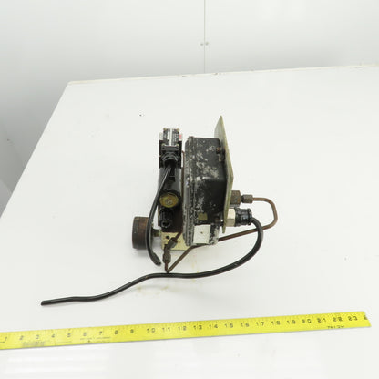 Nachi S-G01B3X-GRZ-D2-32 Solenoid Operated Modu Valve W/1000PSI Pressure Switch