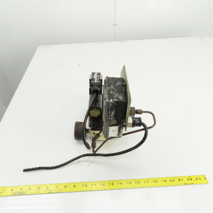 Nachi S-G01B3X-GRZ-D2-32 Solenoid Operated Modu Valve W/1000PSI Pressure Switch