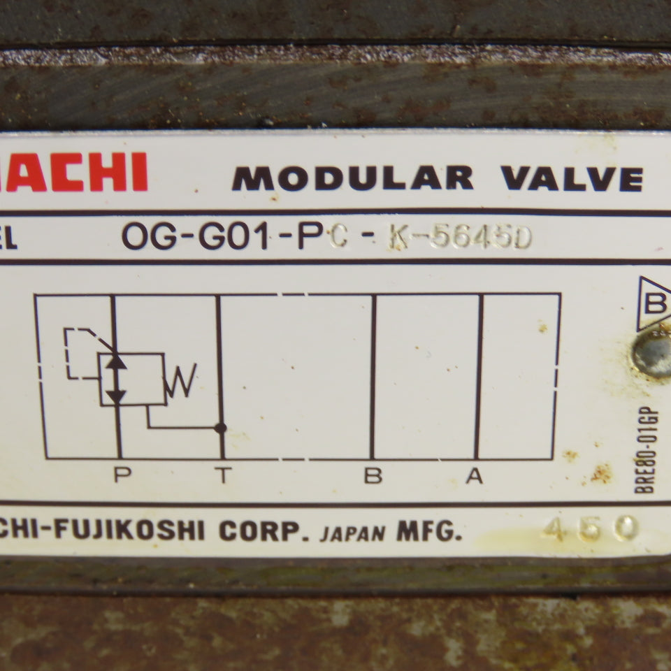 Nachi S-G01B3X-GRZ-D2-32 Solenoid Operated Modu Valve W/1000PSI Pressure Switch