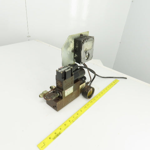 Nachi S-G01B3X-GRZ-D2-32 Solenoid Operated Modu Valve W/1000PSI Pressure Switch