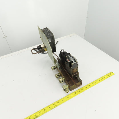 Nachi S-G01B3X-GRZ-D2-32 Solenoid Operated Modu Valve W/1000PSI Pressure Switch