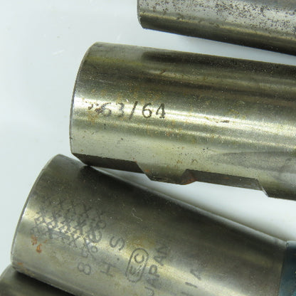 E.C Misc. 1" Square End Mill Center Cutting 2 Flute 1" Shank Lot of 7