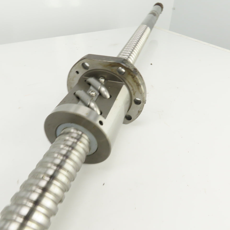 Okuma H1014-0011-70-1 Z-Axis Ball Screw & Nut Assembly 66" OAL From LU 15