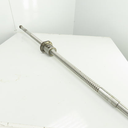 Okuma H1014-0011-70-1 Z-Axis Ball Screw & Nut Assembly 66" OAL From LU 15