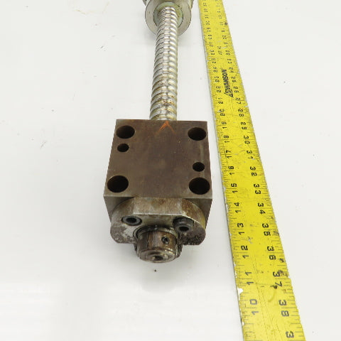 Okuma H1014-0011-78 X-Axis Ball Screw & Nut Assembly 30-1/4"" OAL From LU 15