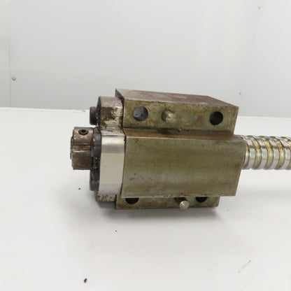 Okuma H1014-0011-78 X-Axis Ball Screw & Nut Assembly 30-1/4"" OAL From LU 15