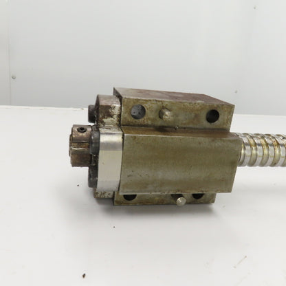 Okuma H1014-0011-78 X-Axis Ball Screw & Nut Assembly 30-1/4"" OAL From LU 15