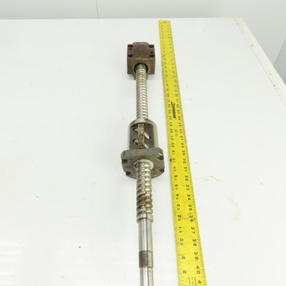 Okuma H1014-0011-78 X-Axis Ball Screw & Nut Assembly 30-1/4"" OAL From LU 15