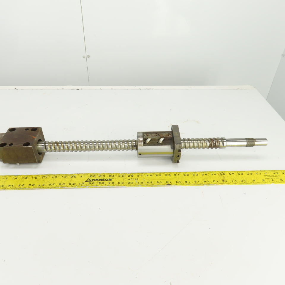 Okuma H1014-0011-78 X-Axis Ball Screw & Nut Assembly 30-1/4"" OAL From LU 15
