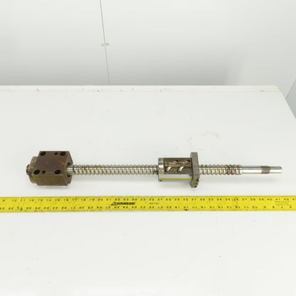Okuma H1014-0011-78 X-Axis Ball Screw & Nut Assembly 30-1/4"" OAL From LU 15