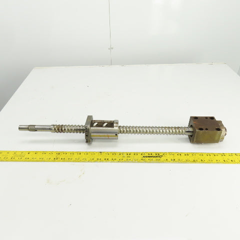 Okuma H1014-0011-78 X-Axis Ball Screw & Nut Assembly 30-1/4"" OAL From LU 15