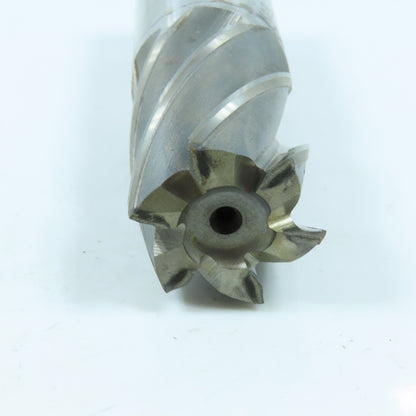 E.C 1-1/4" Square End Mill 6 Flute 1-1/4" Shank