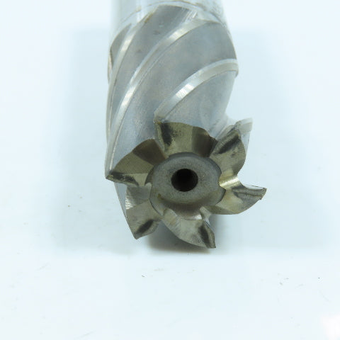 E.C 1-1/4" Square End Mill 6 Flute 1-1/4" Shank