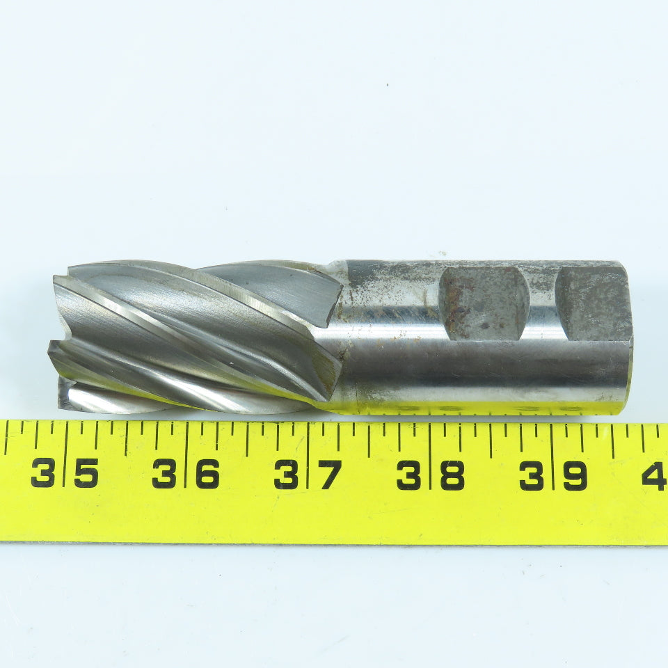 E.C 1-1/4" Square End Mill 6 Flute 1-1/4" Shank