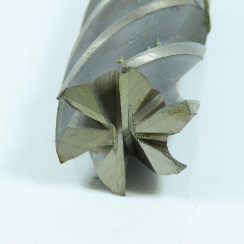 England 1-1/4" Square End Mill Center Cutting 6 Flute 1-1/4" Shank