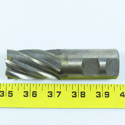 England 1-1/4" Square End Mill Center Cutting 6 Flute 1-1/4" Shank