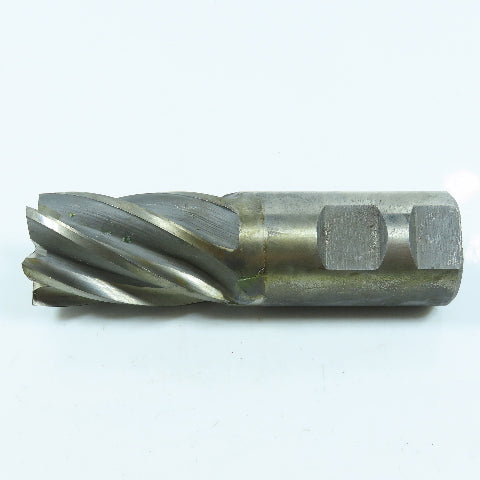 England 1-1/4" Square End Mill Center Cutting 6 Flute 1-1/4" Shank