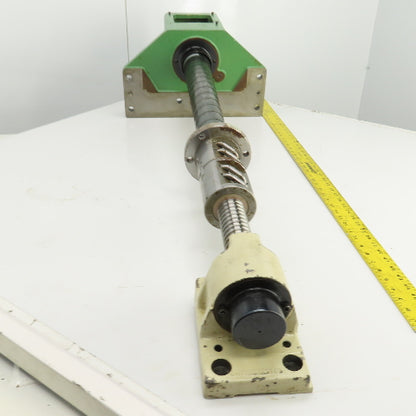 Leblond Makino FNC106 Z-Axis Spindle Ball Screw & Nut Assy. 22" Travel W/Mount
