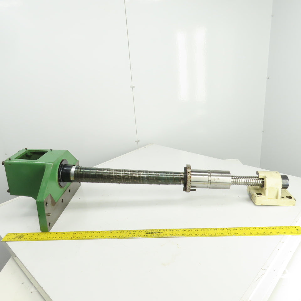Leblond Makino FNC106 Z-Axis Spindle Ball Screw & Nut Assy. 22" Travel W/Mount