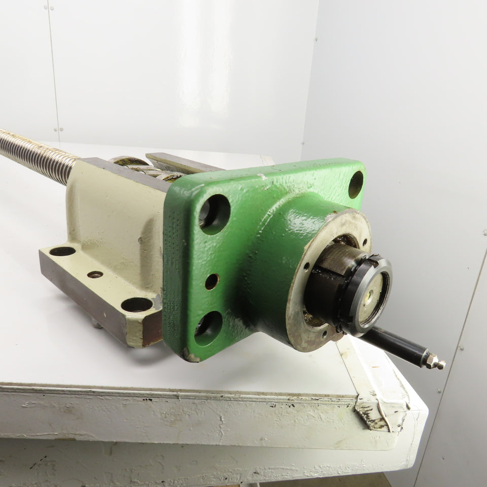 Leblond Makino FNC106 X-Axis Ball Screw & Nut Assy. 41-5/16" Travel W/Mount
