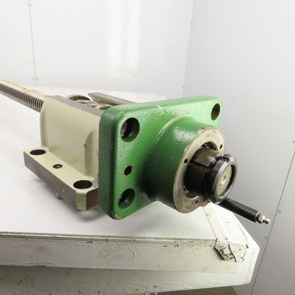 Leblond Makino FNC106 X-Axis Ball Screw & Nut Assy. 41-5/16" Travel W/Mount