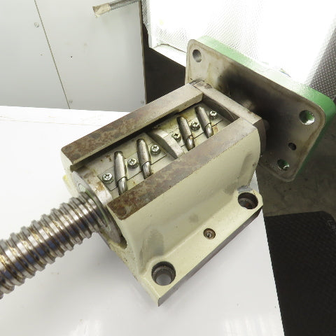 Leblond Makino FNC106 X-Axis Ball Screw & Nut Assy. 41-5/16" Travel W/Mount
