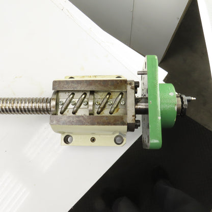 Leblond Makino FNC106 X-Axis Ball Screw & Nut Assy. 41-5/16" Travel W/Mount