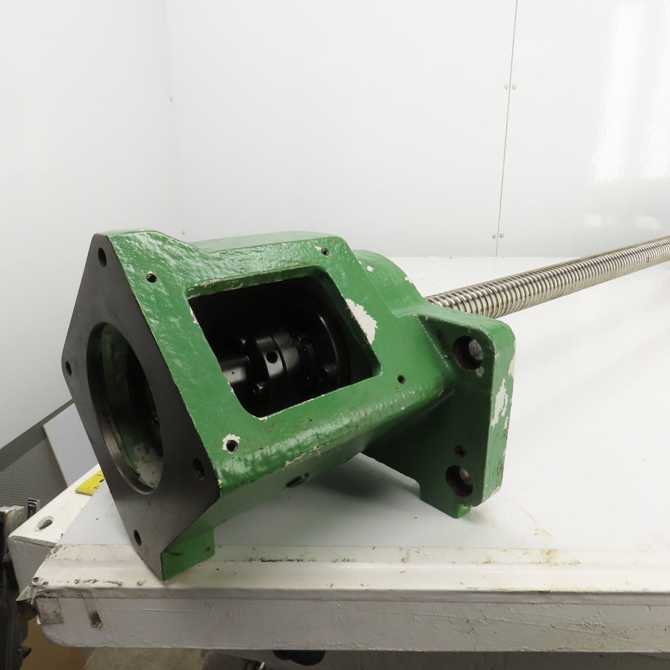 Leblond Makino FNC106 X-Axis Ball Screw & Nut Assy. 41-5/16" Travel W/Mount