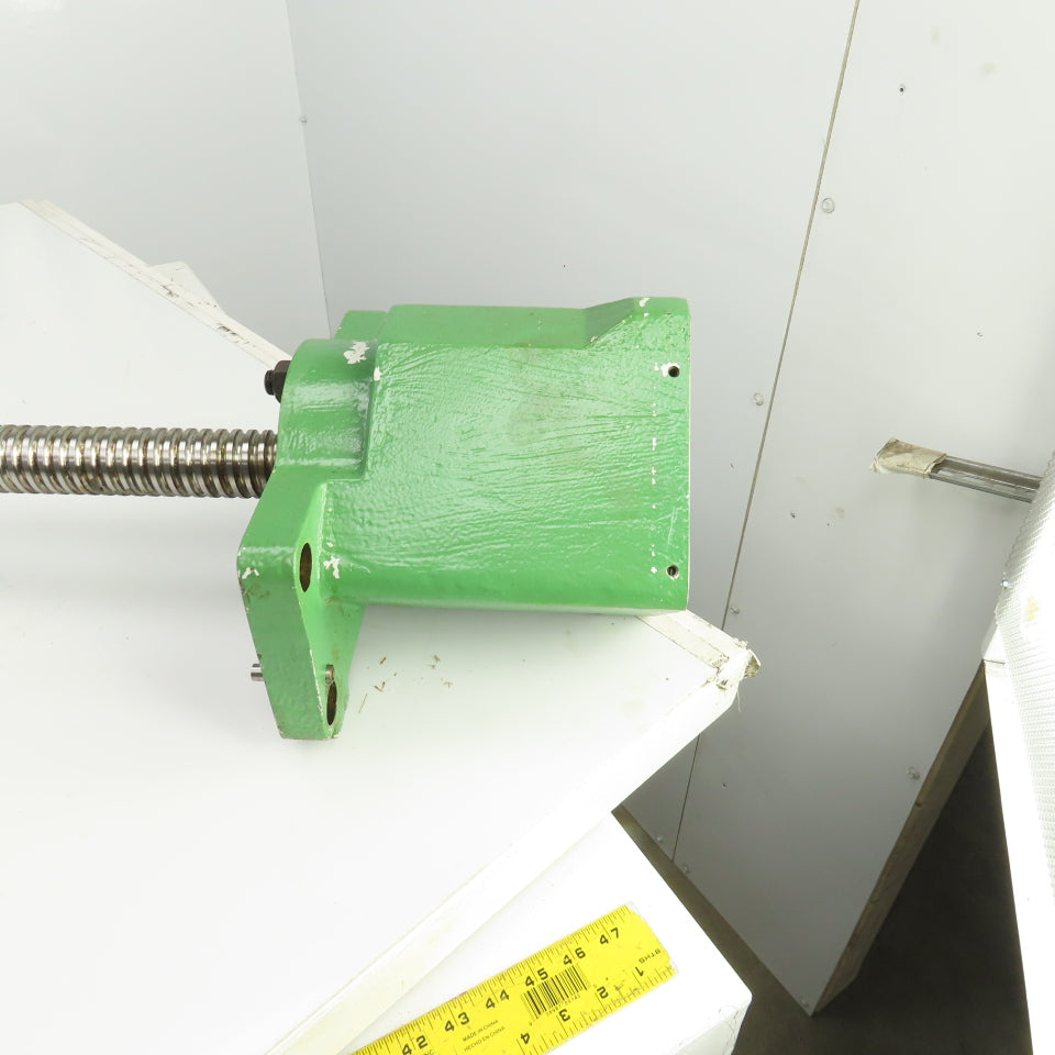 Leblond Makino FNC106 X-Axis Ball Screw & Nut Assy. 41-5/16" Travel W/Mount