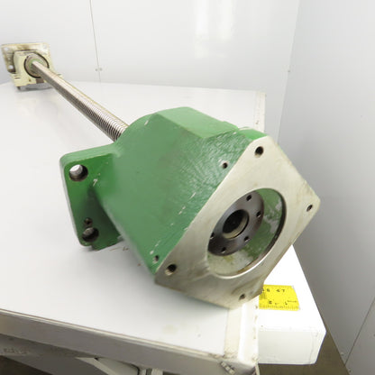 Leblond Makino FNC106 X-Axis Ball Screw & Nut Assy. 41-5/16" Travel W/Mount