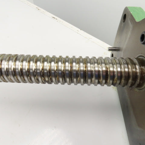 Leblond Makino FNC106 X-Axis Ball Screw & Nut Assy. 41-5/16" Travel W/Mount