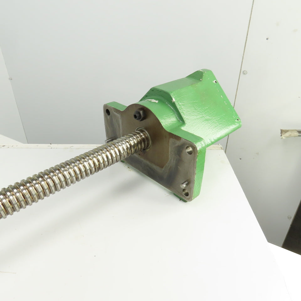 Leblond Makino FNC106 X-Axis Ball Screw & Nut Assy. 41-5/16" Travel W/Mount