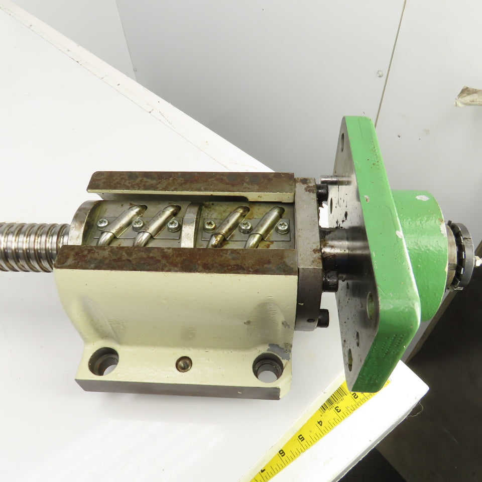Leblond Makino FNC106 X-Axis Ball Screw & Nut Assy. 41-5/16" Travel W/Mount