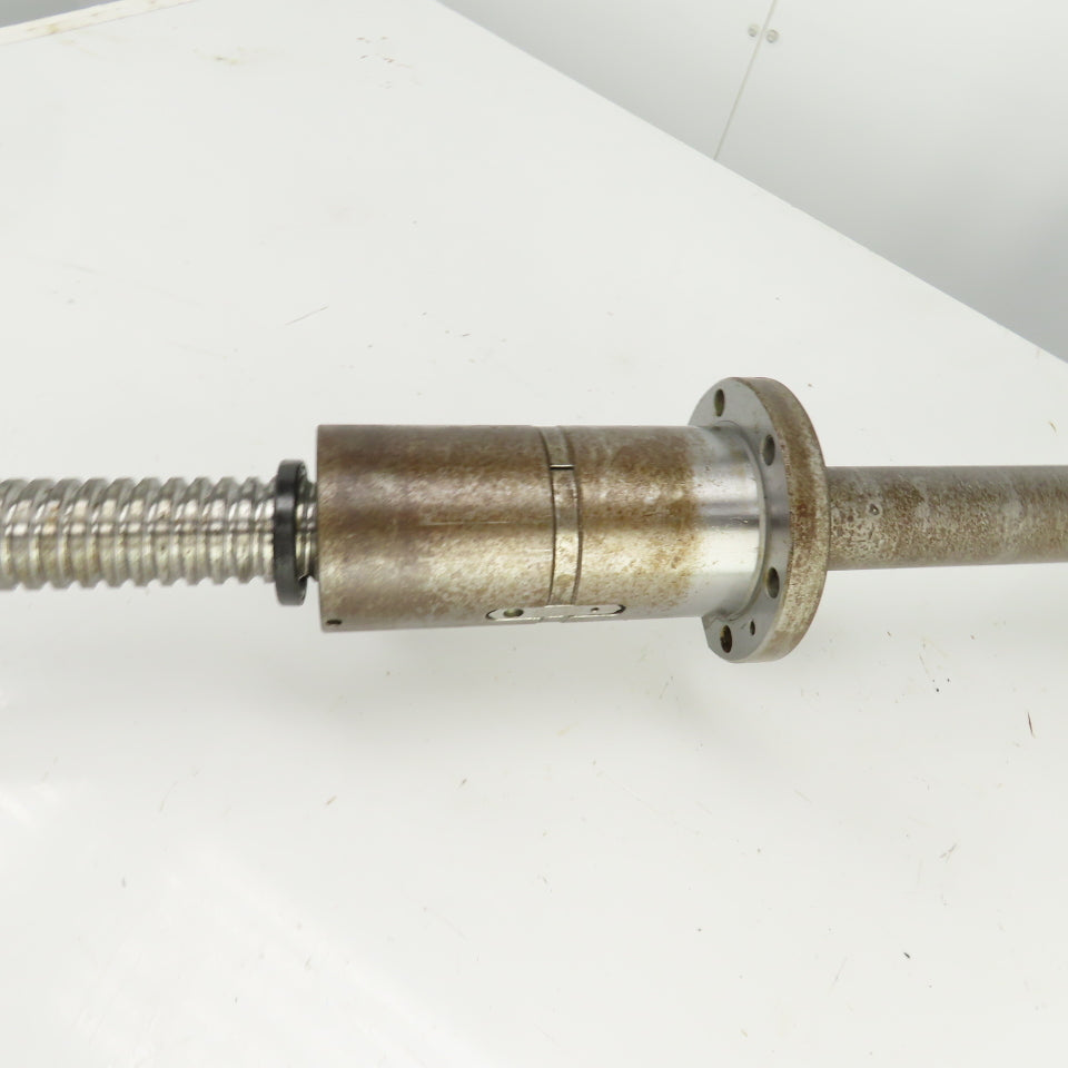 Leblond Makino FNC106 Y-Axis Ball Screw & Nut Assy. 23-5/8"" Travel W/Mount
