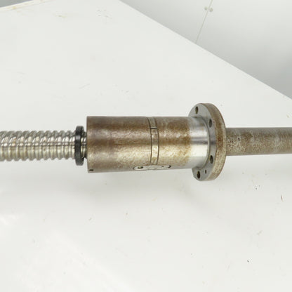 Leblond Makino FNC106 Y-Axis Ball Screw & Nut Assy. 23-5/8"" Travel W/Mount