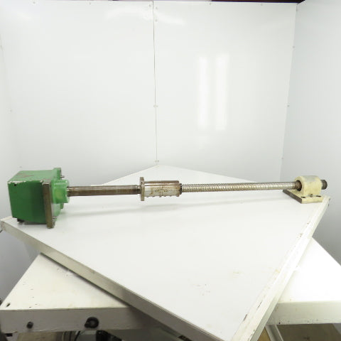 Leblond Makino FNC106 Y-Axis Ball Screw & Nut Assy. 23-5/8"" Travel W/Mount