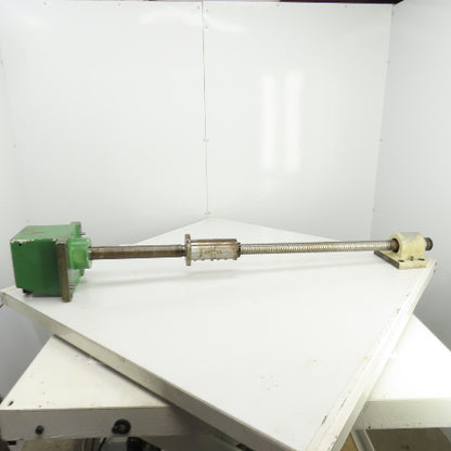 Leblond Makino FNC106 Y-Axis Ball Screw & Nut Assy. 23-5/8"" Travel W/Mount