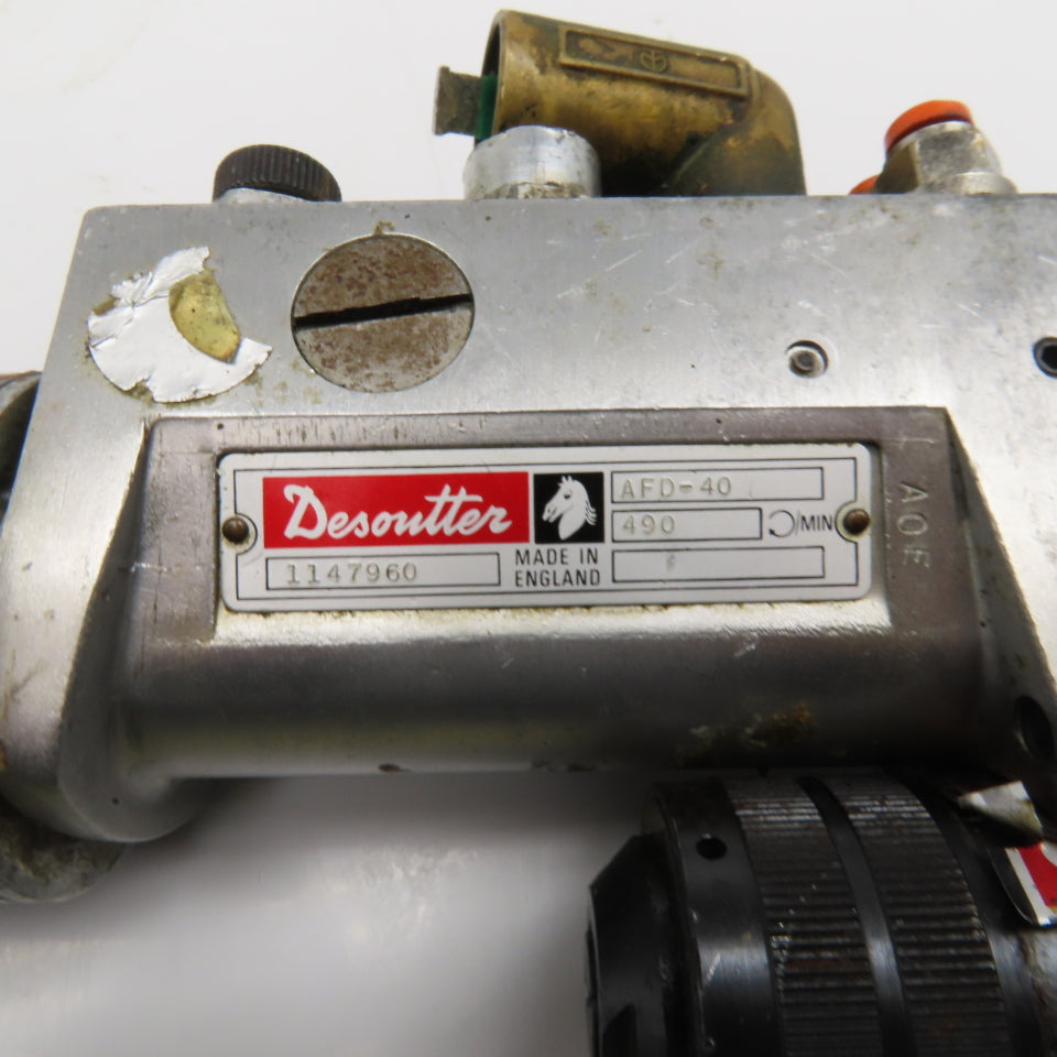 Desoutter AFD-40 Pneumatic Autofeed Tapping Drill 490 RPM