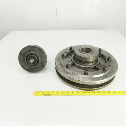 UVA 10 MD 1100S Expandable Grinding Wheel Adaptor 15" Arbor 2-1/2"-13 Spindle