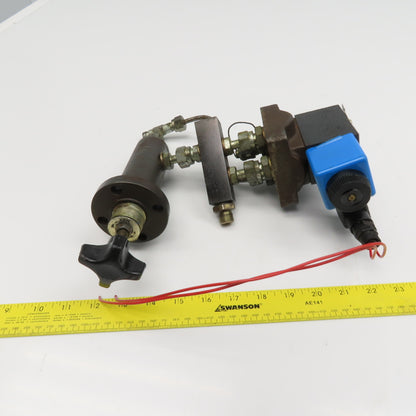 6 Position Hydraulic Manual Operator Twist-Lock Position Selector Switch