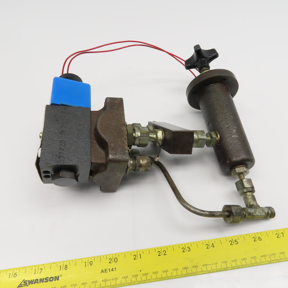 6 Position Hydraulic Manual Operator Twist-Lock Position Selector Switch