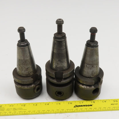 1-1/4", 1" BT40 Boring Bar Tool Holders Mixed Lot Of 3