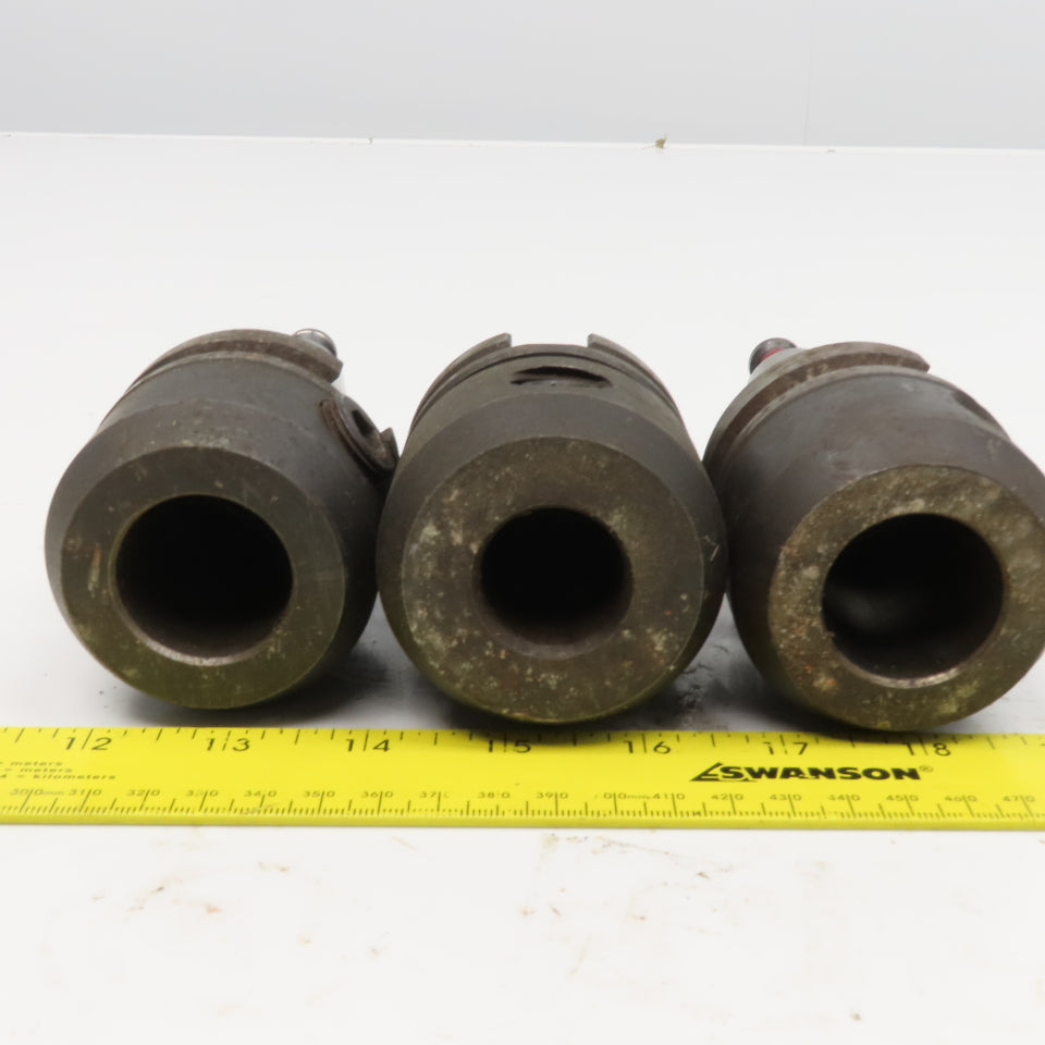 1-1/4", 1" BT40 Boring Bar Tool Holders Mixed Lot Of 3