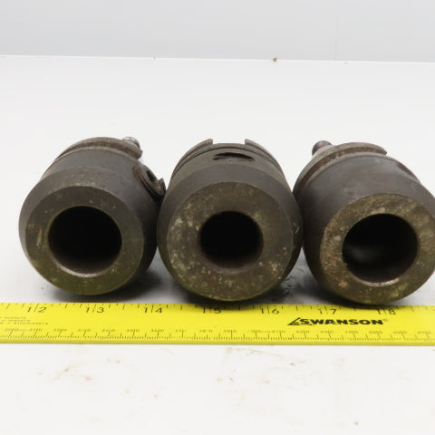 1-1/4", 1" BT40 Boring Bar Tool Holders Mixed Lot Of 3