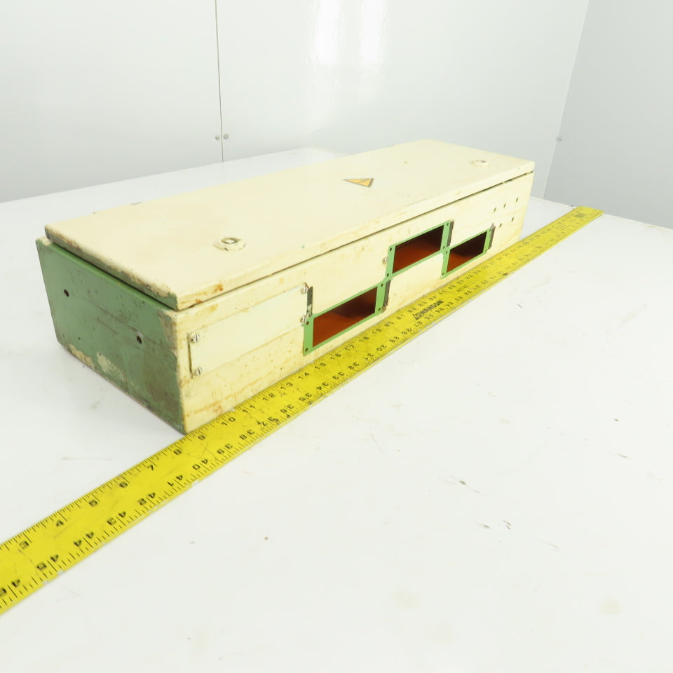 Machine Mount Electrical Junction Box 27-1/2" x 8-1/2" x 5" Hinged Door