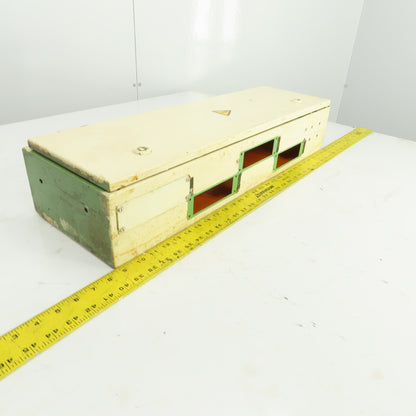 Machine Mount Electrical Junction Box 27-1/2" x 8-1/2" x 5" Hinged Door
