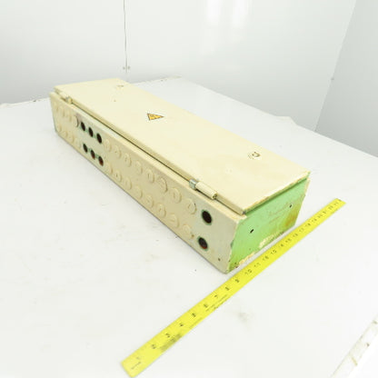 Machine Mount Electrical Junction Box 27-1/2" x 8-1/2" x 5" Hinged Door