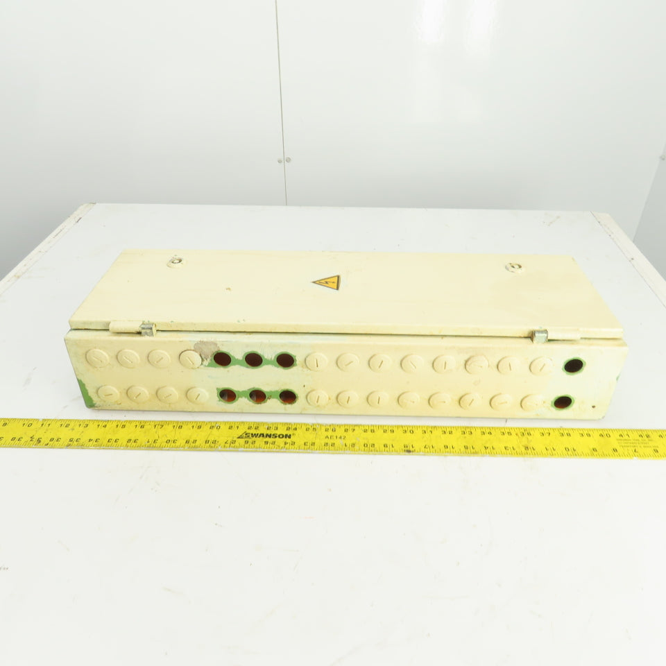 Machine Mount Electrical Junction Box 27-1/2" x 8-1/2" x 5" Hinged Door