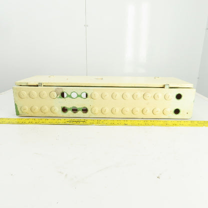 Machine Mount Electrical Junction Box 27-1/2" x 8-1/2" x 5" Hinged Door